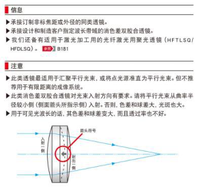 OptoSigma西格玛光机 DL-25-40PNIR 近红外用消色差双胶合透镜
