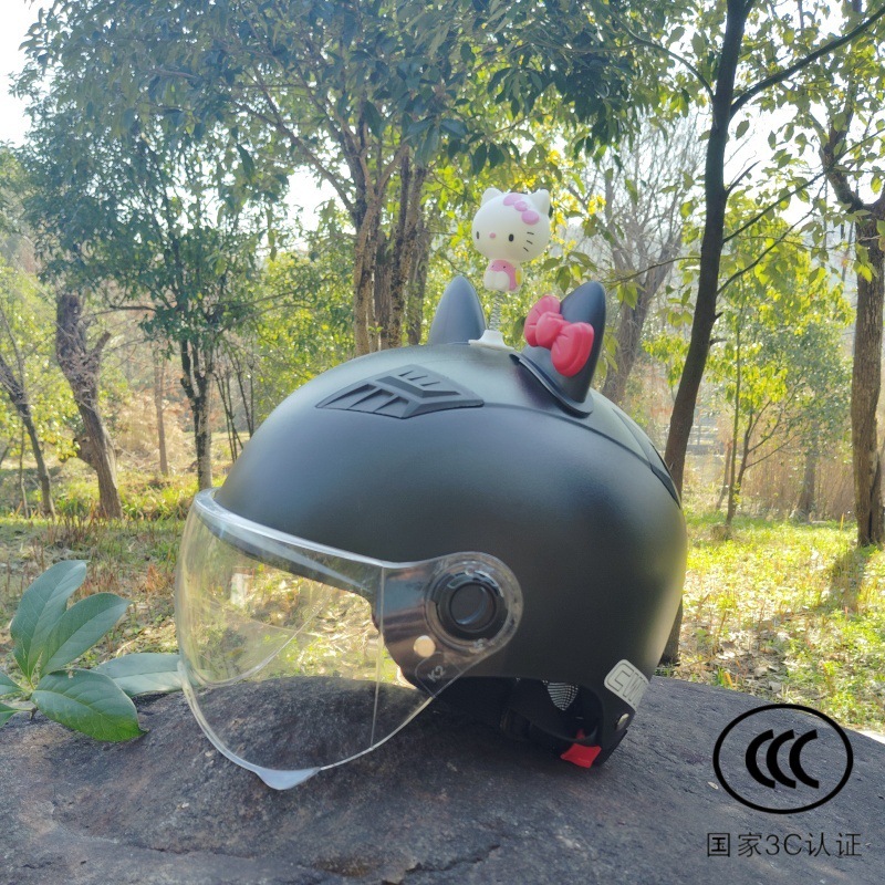 블랙+짧은 투명 렌즈+KTM+검은색과 빨간색 활 귀