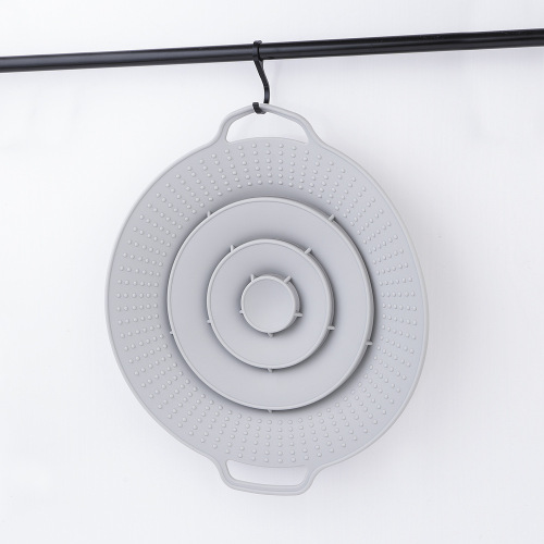 Silicone anti-overflow pot lid for cooking porridge, anti-overflow, anti-drip, anti-boil, thick sand pot lid, kitchen silicone preservation lid