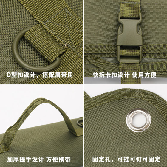 Outdoor equipment supplies tactical shooting mat portable foldable field camping mat camping mat large waterproof moisture-proof