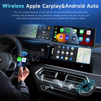 Simsiz CarPlay və Android Auto Control Car Navigation Fm