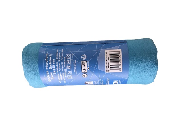 Beach regenerated double-sided quick dry bath towel
