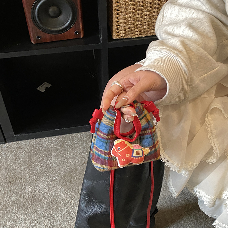 Cartoon cute ponies bolsas de mano para niños y niñas bolsas de accesorios para bebés 2026 mini bolsas de cambio para niños
