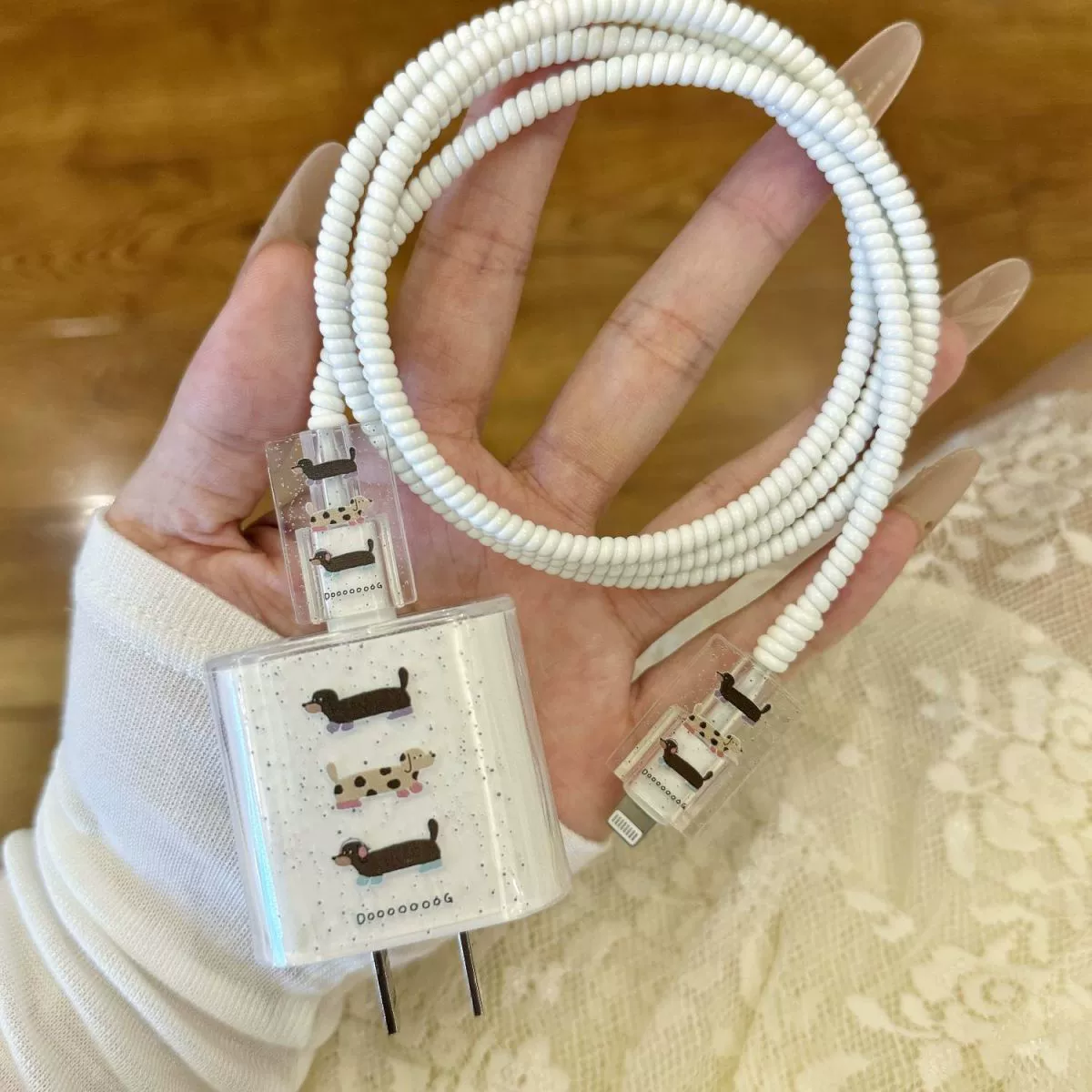 Применимо для внешней торговли Apple 15 зарядное устройство чехол для зарядки головки передачи данных кабель для прикуса