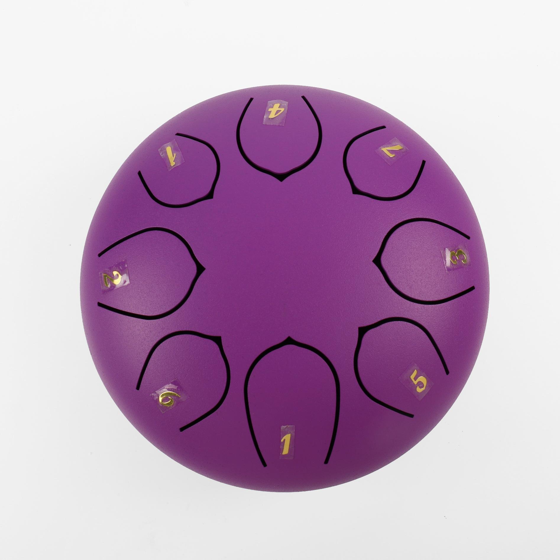 Escala completa de 6 pulgadas de 8 tonos de cinta 4 7 tambor hueco de color tambor vacío tambor Fanyin olvidar polvo tambor olvidar preocupación tambor transfronterizo Comercio exterior al por mayor