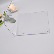 PC板热成型冷弯加工透明PC扩散板雕刻铣槽打孔折弯CNC加工