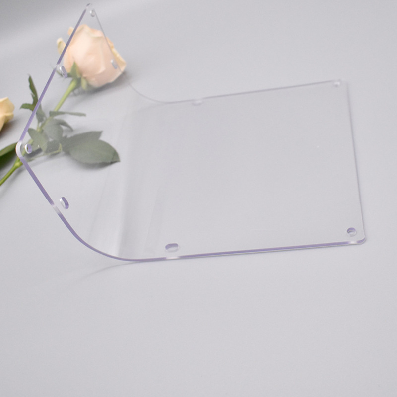 PC板热成型冷弯加工透明PC扩散板雕刻铣槽打孔折弯CNC加工