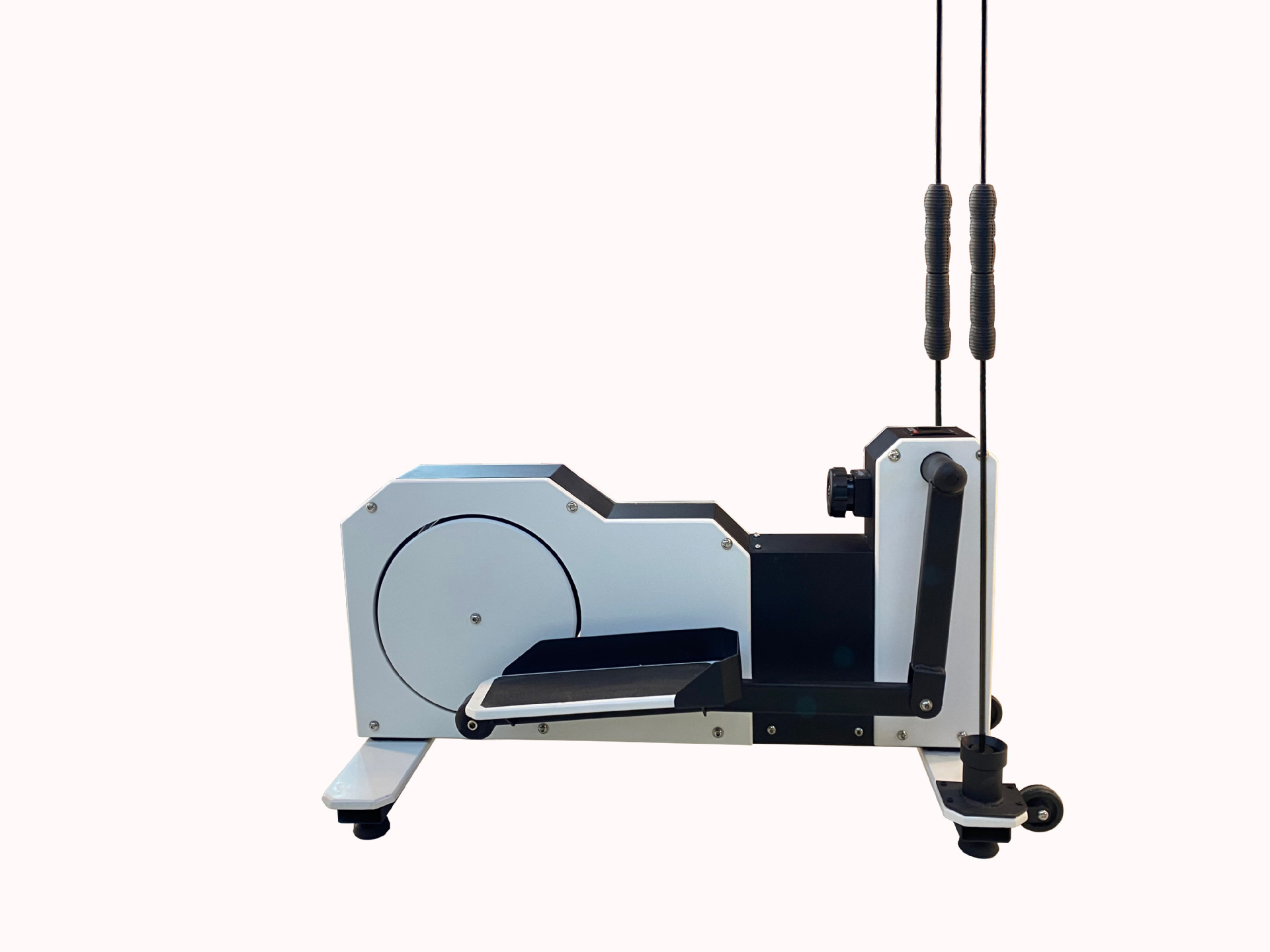 Maisheng pequeña casa de madera pequeño instrumento elíptico deportes equipo de fitness máquina de Montañismo máquina elíptica de silencio interior