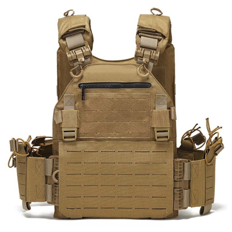 Deportes transfronterizos al aire libre tácticas entrenamiento uniforme multifuncional deportivo fitness chaleco camuflaje táctico resistente al desgaste chaleco mayorista