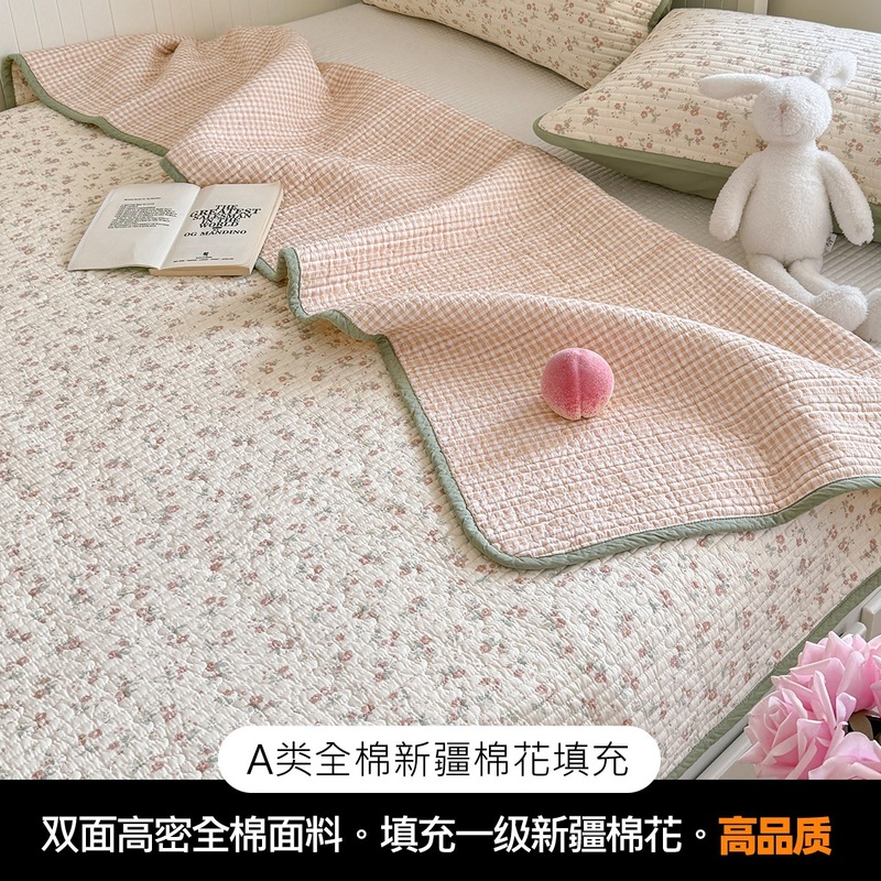クラスA両面純綿ベッドカバー、内外新疆綿ベビー用、新綿畳ベッドシーツ、オールシーズン万能|undefined