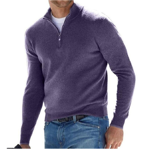 2025 Hot Selling Independent Store AliExpress Amazon Europe and America Cashmere Long-Sleeve Men's Base Shirt Autumn and Winter