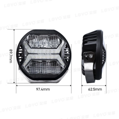 İşçi projektorları: 5.75inch Led Work Light