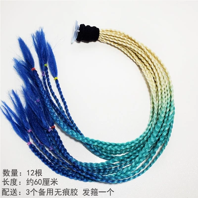 Braids Motorcycle Electric Delivery | Motorcycle wheel hub - off-white-blue-ponytail