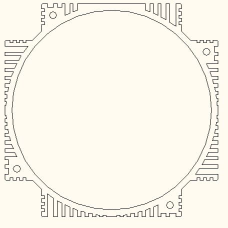 四方110与130伺服电机外壳\步进电机外壳\直流无刷电机壳\永磁