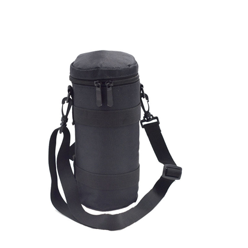 SLR 카메라 렌즈 백 431 두꺼운 렌즈 튜브 렌즈 가방 L 두꺼운 충격 흡수 어깨 가방 1 머리카락