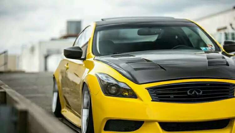 Suitable for Infiniti G37 Modified Front Bumper G37 Large Surround Front Bumper Handmade Resin Carbon Fiber