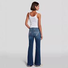 J 31706 Mid rise flared denim pants ����΢��ţ�г���羳