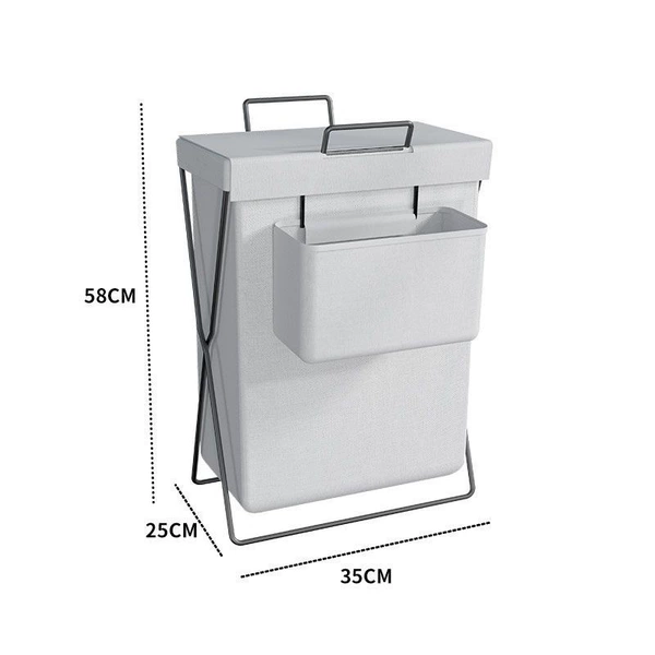 Cloth, hanging organiser, cotton and linen