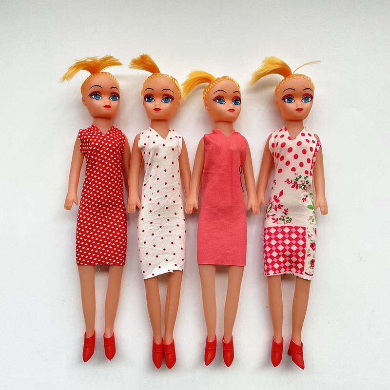 OPP bolsa al por mayor barato puesto push Le Barbie muñeca chica Comercio exterior 1 yuanes grasa juguete de los niños