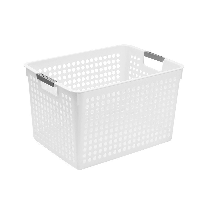 Caja de almacenamiento de artículos diversos Caja de almacenamiento Aperitivos domésticos Almacenamiento de juguetes Cesta de almacenamiento de plástico Escritorio de dormitorio Caja de acabado de libros image 5