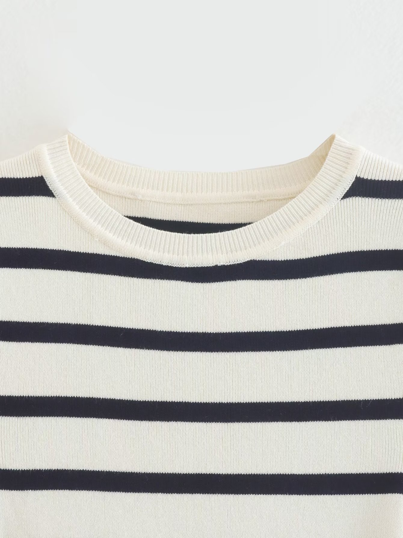 Women's T-shirt Half Sleeve Sweaters & Cardigans Streetwear Stripe display picture 4