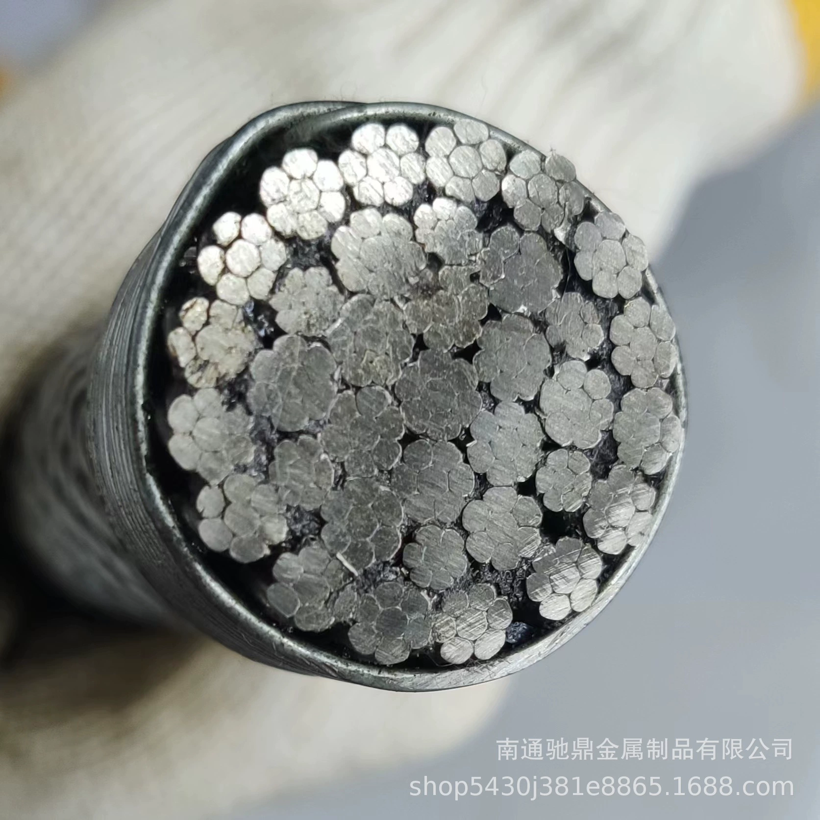 Прессованные твердые пряди стальной трос для шлифовки и укрепления витых нитей 35WxK7 гальванический глянцевый масляный трос из цинка, антивращающийся углеродистая сталь