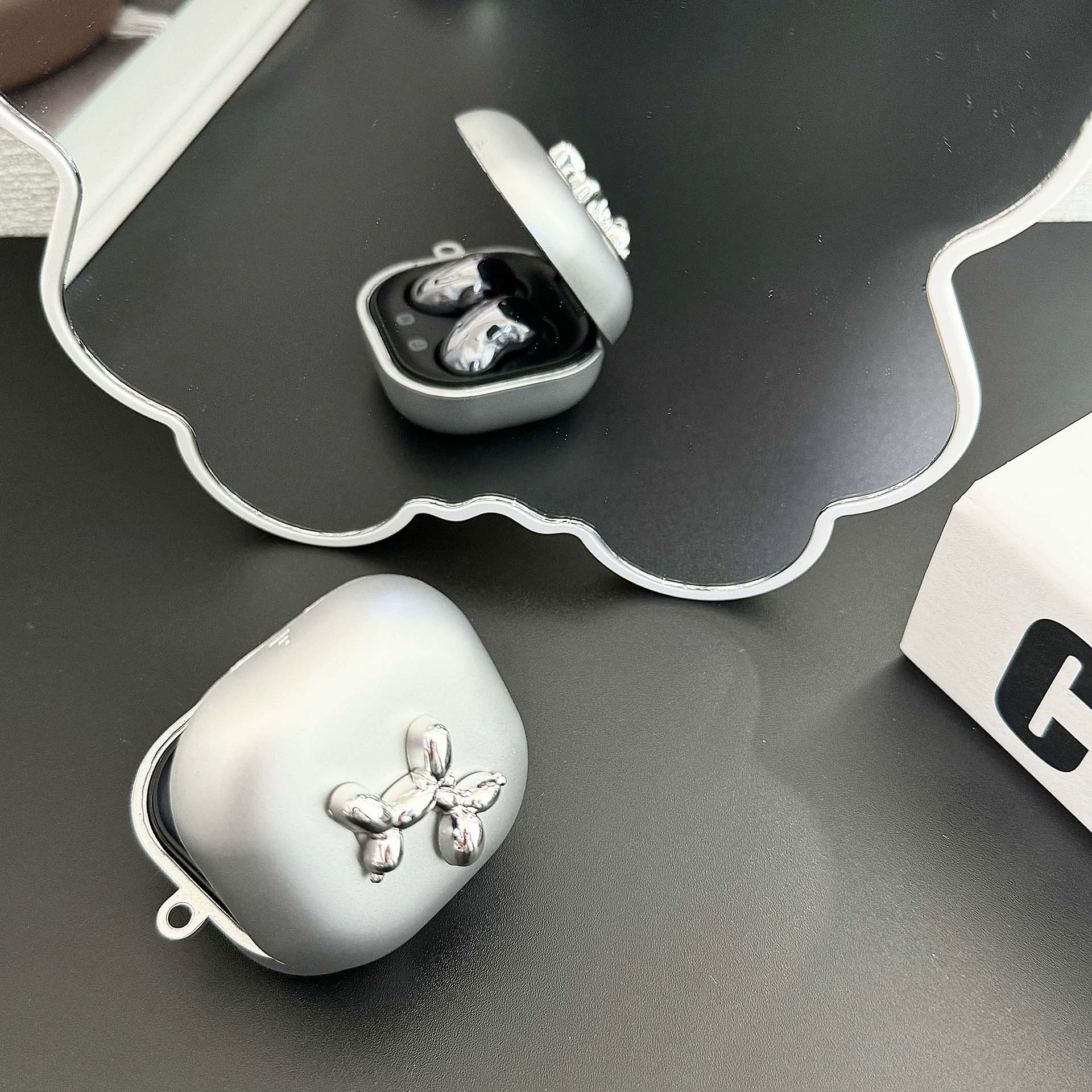 Защитный чехол наушников Samsung Galaxy Buds2 Pro с беспроводным Bluetooth-гарнитой, электрохромированная мультяшная щенок Buds2