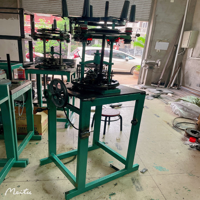 头饰鱼丝网头圈甜甜圈印度头圈饰品百洁布浴条编织机 针织圆机械