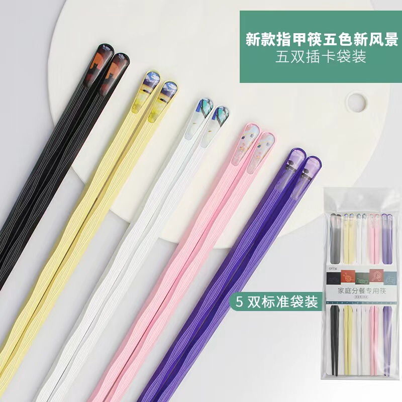 Japanese-Style Household Alloy Chopsticks, Nail Chopsticks, Character and Landscape Design, Non-Slip, Mold-Resistant, High-Temperature Resistant Chopsticks, Tableware Japanese-Style Household Alloy Chopsticks, Nail Chopsticks, Character and Landscape Design, Non-Slip, Mold-Resistant, High-Temperature Resistant Chopsticks, Tableware