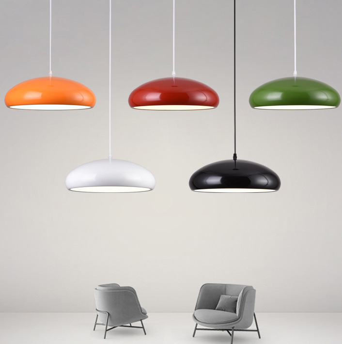Decoración de bollos al vapor, lámpara decorativa simple, lámpara de araña de sala de estar personalizada, iluminación, cabeza, fideos, restaurante, pan, hotel moderno, habitación privada
