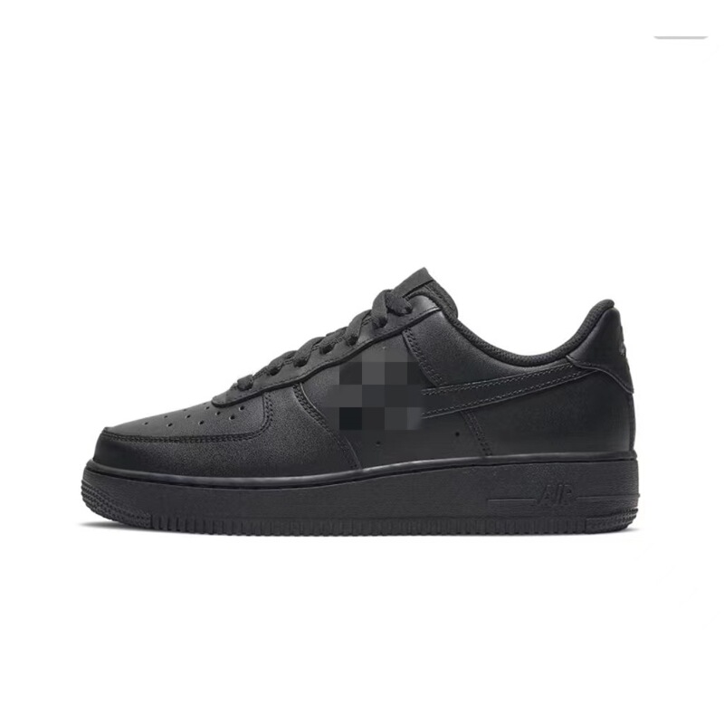 Putian Shoes Pure Original Men's Af1 Air Force One Black Classic Sneakers Sports Casual Shoes Hv5953 Wholesale
