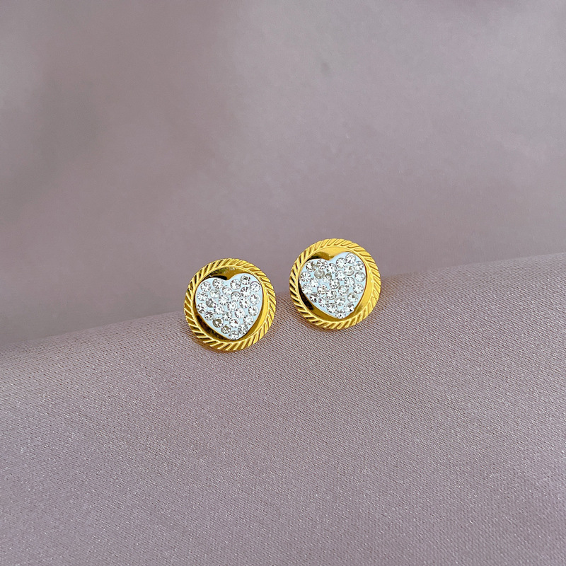 Minimalistisches Echtgold Collier Mit Diamantbesatz Für Damen_voghion.com