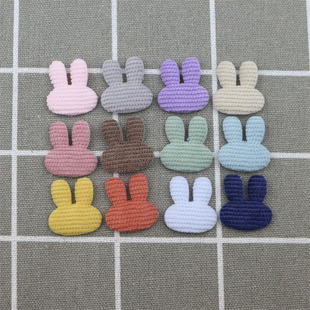 2.2cm Corduroy Rabbit Jewelry Accessories DIY Rabbit Hair Accessories Accessories Materials Clothing Toys Decorative Accessories