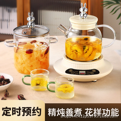 【批發代發】養生壺高硼玻璃電水壺煲湯燒水壺多功能煮茶器煎藥壺