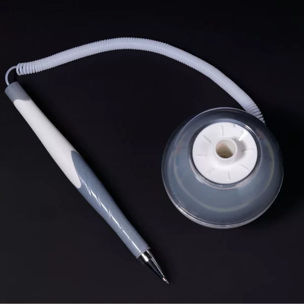 Bank Front Desk Signature Pen Customized Logo Desk Pen Paste Base Plastic Gel Pen Desktop Pen Customized
