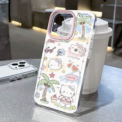 椰树泳装凯蒂适用OPPORENO12手机壳RENO9全包RENO7轻奢RENO8软壳/