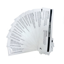 primacy  zenius证卡打印机清洁卡T型长卡短清洁卡清洁卡套装