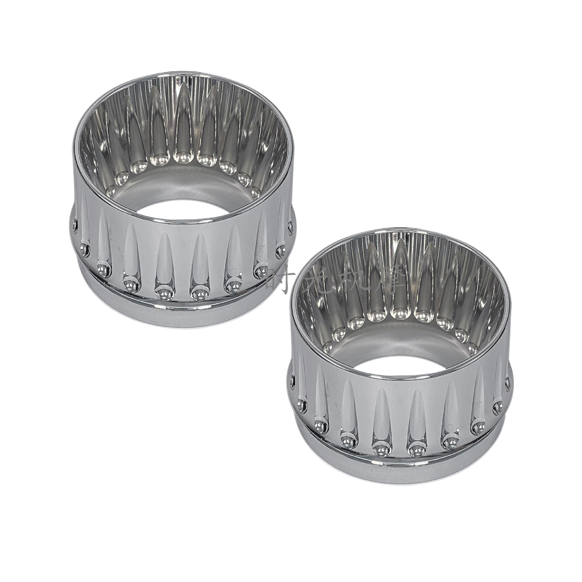 Harley Travel Refitting Chrome-plated Tail Section Exhaust Avenue Road Wang Glide Street Slide CFR Exhaust Tube Tail End Exhaust Head