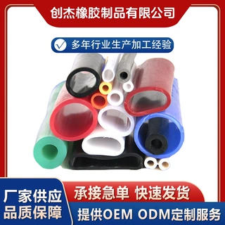 工厂批发硅胶软管耐高温硅胶吸管加厚大口径透明食品级阻燃硅胶管