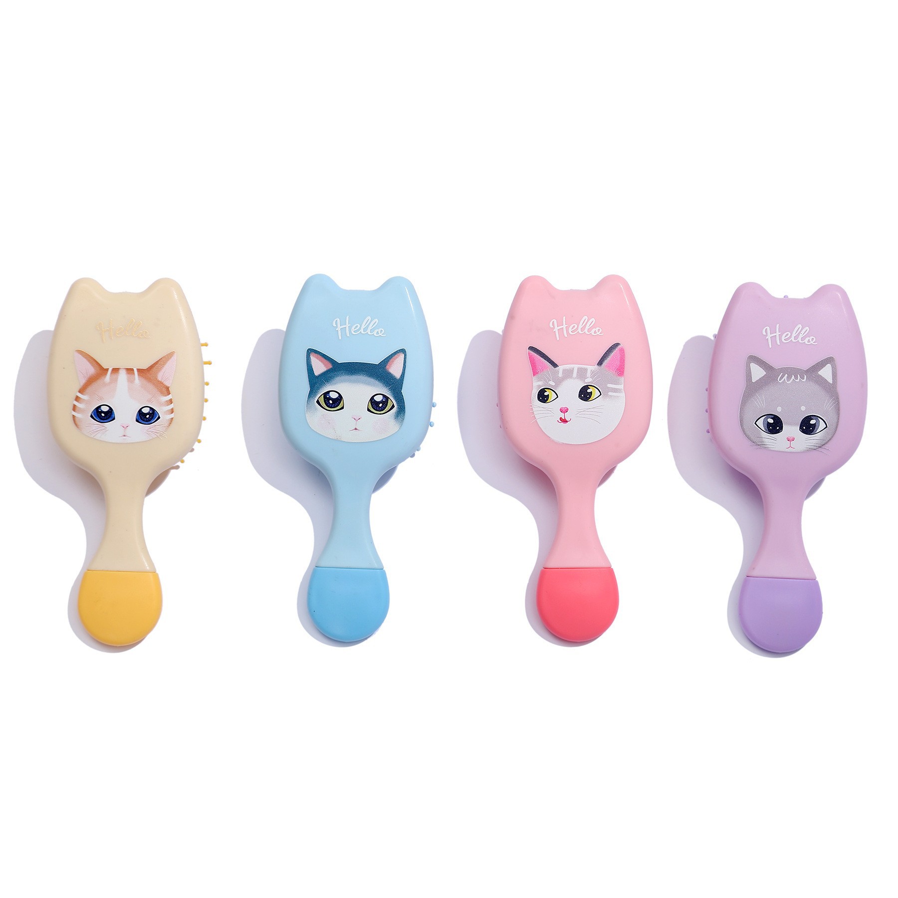 Cute Multicolor Animal Cartoon Plastic Hair Comb 1 Piece display picture 1