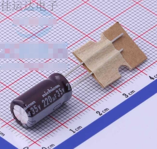 UPW1V221MPD6TD 规格 220uF 35V 引线型铝电解电容 原装供应