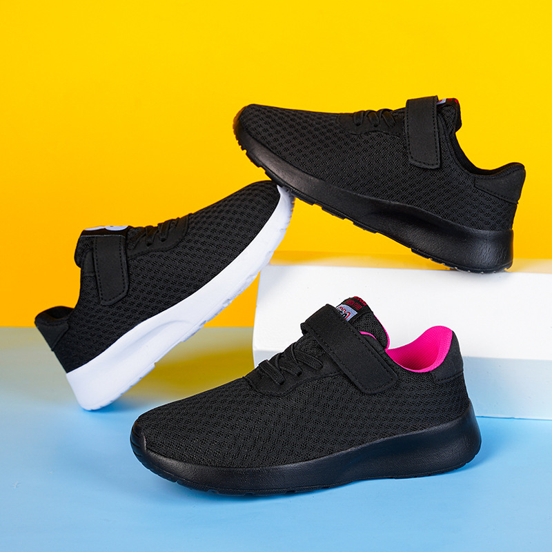 Zapatillas de Running Malla Doble para Niños de Malla y MD Transpirables Ligeras y con Amortiguación image 4