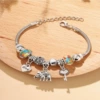 53#YCB391 Love Elephant Pendant yellow