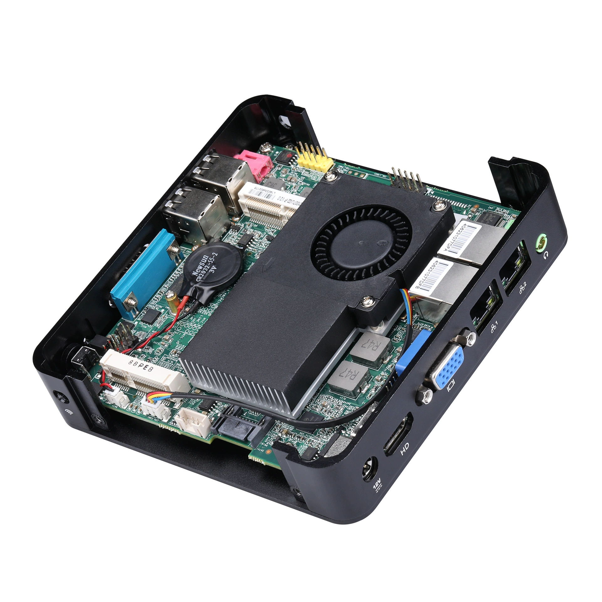 Мини‑ПК Q210S/Q220S, i3‑3217U или i5‑3317U, двухсетевой интерфейс и COM‑порт