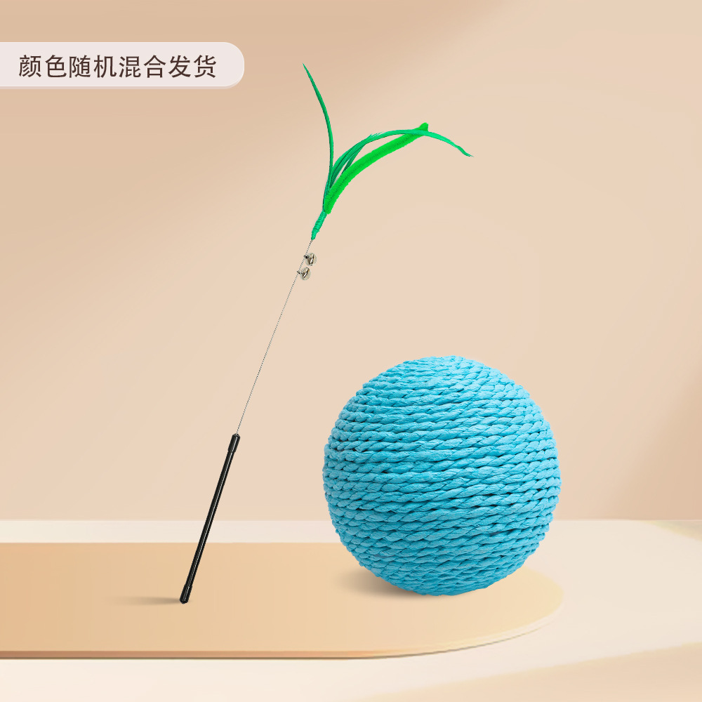 Simulación de gato de cola de perro hierba de gato varilla flexible ultra larga resistente a la mordida resistente al arañazo auto-hi alivio aburrimiento varilla de gato en stock al por mayor