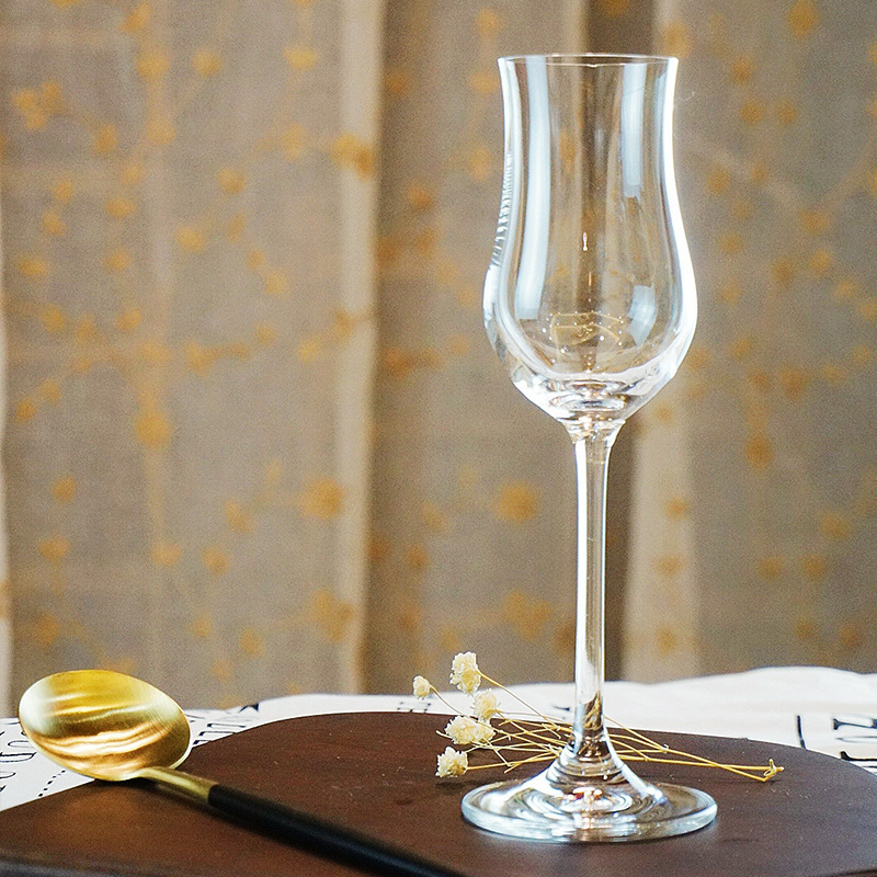 Piés altos whisky olor taza de sabor taza de vino dulce taza de tulipán taza de cóctel de cristal taza de Sherry