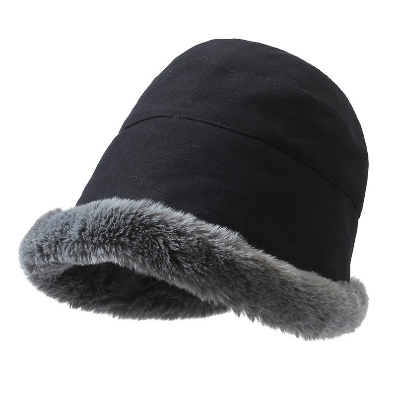 2023 nuevo Otoño e Invierno de moda suave cómodo cálido todo partido pescador sombrero de lana de cordero forrado de lana gruesa curling sombrero para mujeres