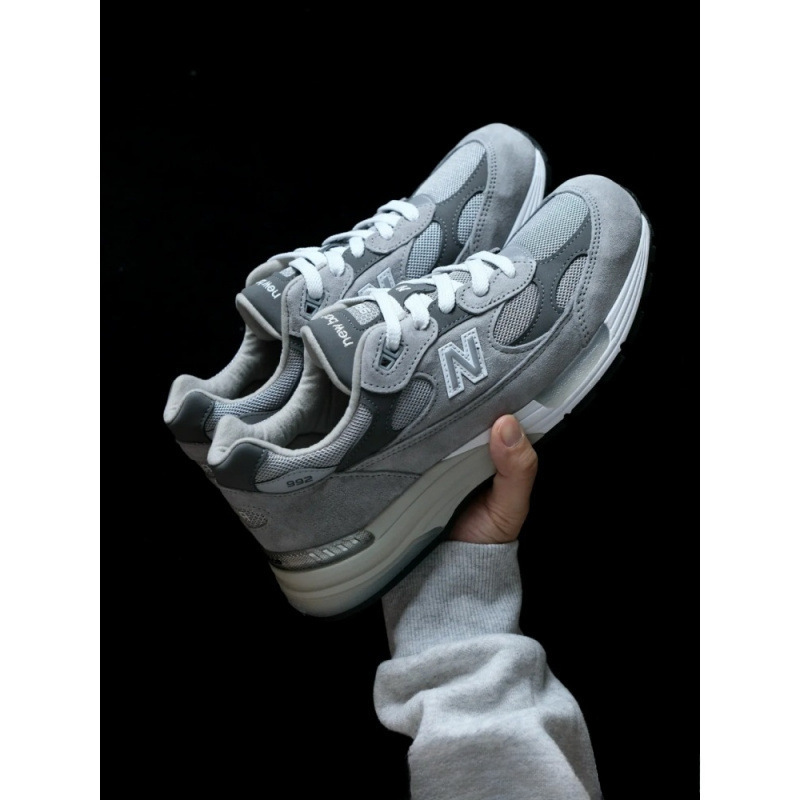 Putian factory original nb992 series men's and women's retro sports casual versatile non-slip suede running shoes Putian factory original nb992 series men's and women's retro sports casual versatile non-slip suede running shoes