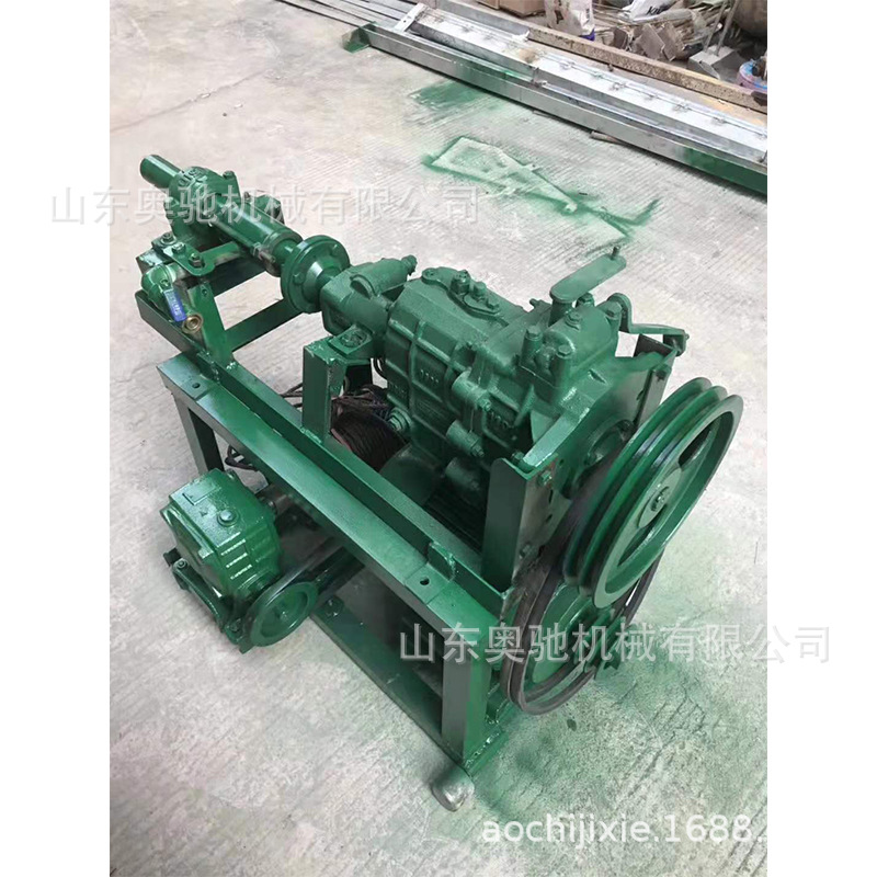 横向山泉打井机 轻便电气动冲击钻孔机 水平岩石打孔钻井机