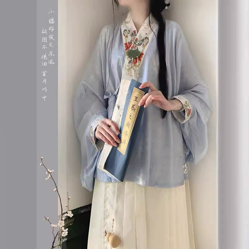 Весенний новый китайский костюм Ming, женский Ling Ling Yu, китайский стиль